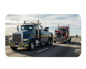 Roadside assistance and towing for commercial trucks